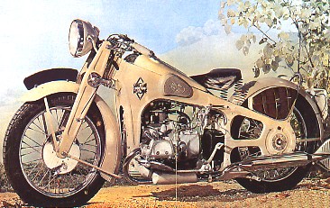 Gnome et Rhone, model X, 750ccm, boxer, OHV