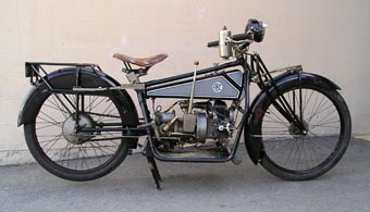 Gnome et Rhone, v licenci ABC, 398ccm, boxer