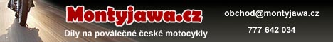 Náhradní díly na motocykly Jawa a ČZ - Panelka, Pérák, Kývačka, Pionýr, Velorex, Mustang